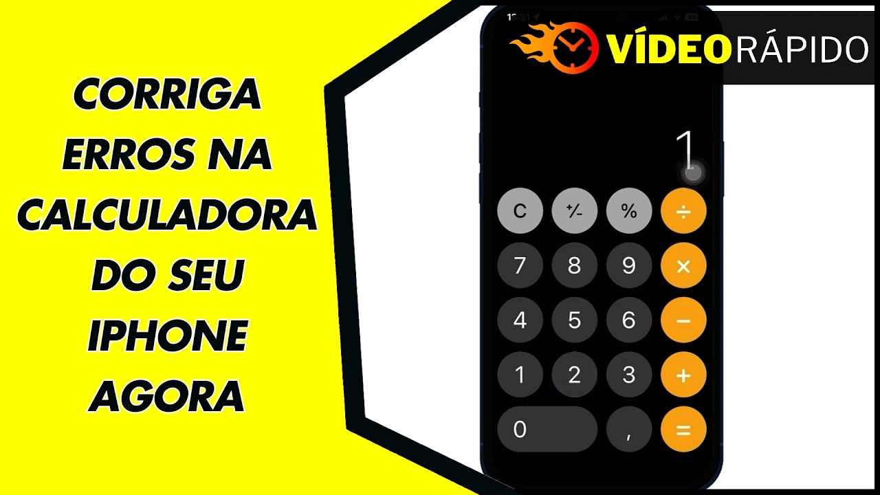 CORRIGA ERROS NA CALCULADORA DO SEU IPHONE AGORA