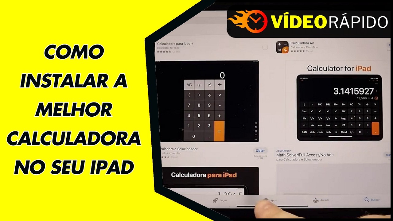 COMO INSTALAR A MELHOR CALCULADORA NO SEU IPAD COMO INSTALAR A MELHOR CALCULADORA NO SEU IPAD