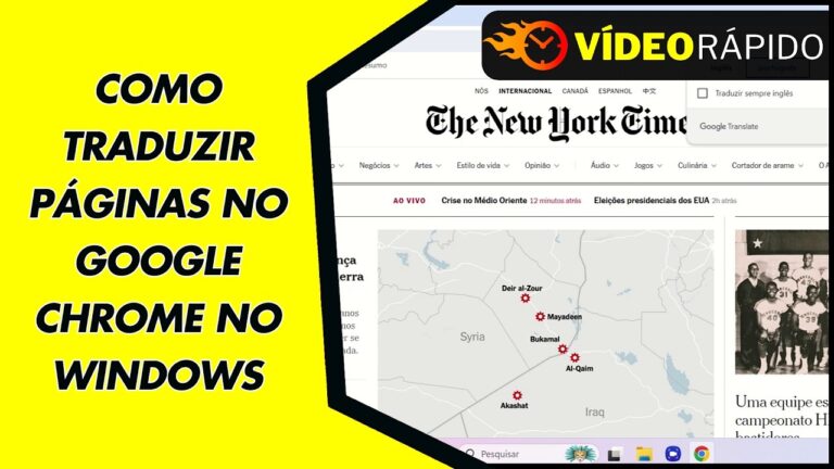 COMO TRADUZIR PÁGINAS NO GOOGLE CHROME NO WINDOWS