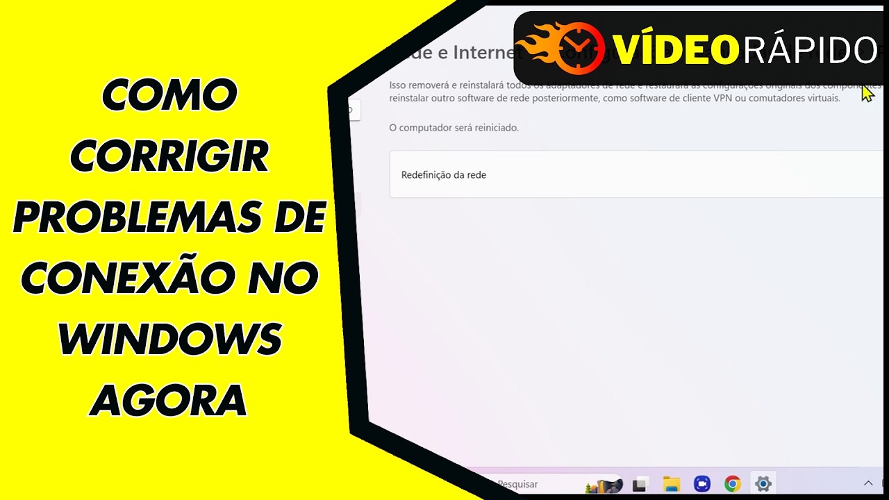 COMO CORRIGIR PROBLEMAS DE CONEXÃO NO WINDOWS AGORA COMO CORRIGIR PROBLEMAS DE CONEXÃO NO WINDOWS AGORA