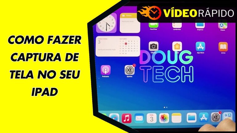 COMO FAZER CAPTURA DE TELA NO SEU IPAD