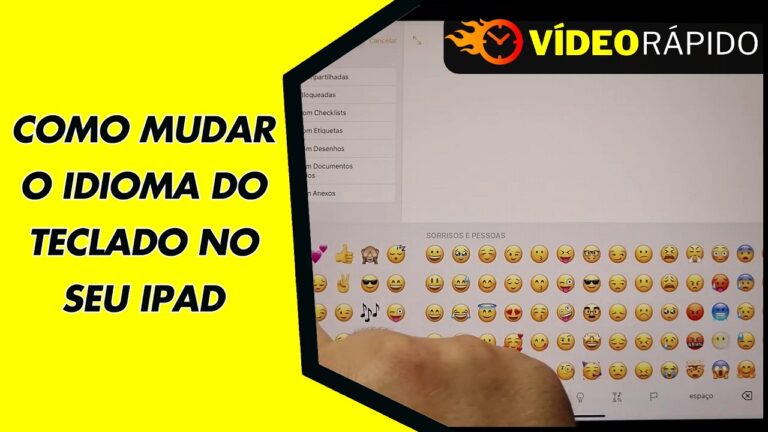 COMO MUDAR O IDIOMA DO TECLADO NO SEU IPAD