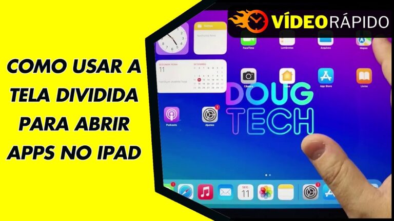 COMO USAR A TELA DIVIDIDA PARA ABRIR APPS NO IPAD