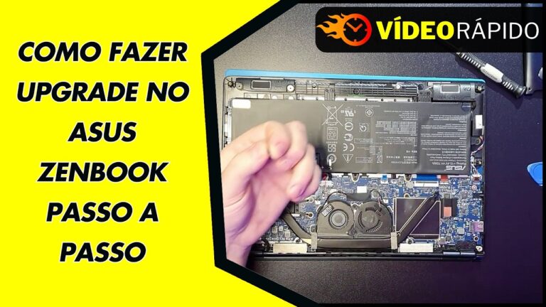 COMO FAZER UPGRADE NO ASUS ZENBOOK PASSO A PASSO