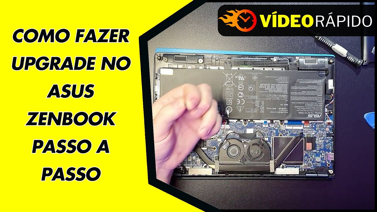 COMO FAZER UPGRADE NO ASUS ZENBOOK PASSO A PASSO