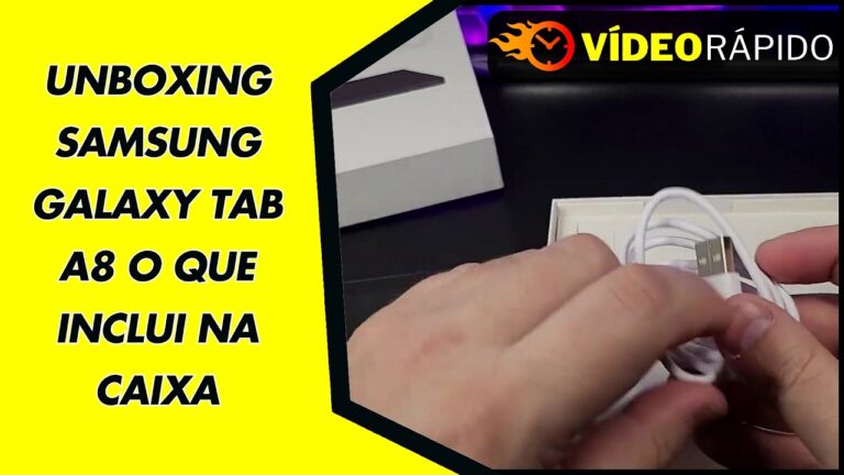 UNBOXING SAMSUNG GALAXY TAB A8 O QUE INCLUI NA CAIXA UNBOXING SAMSUNG GALAXY TAB A8 O QUE INCLUI NA CAIXA