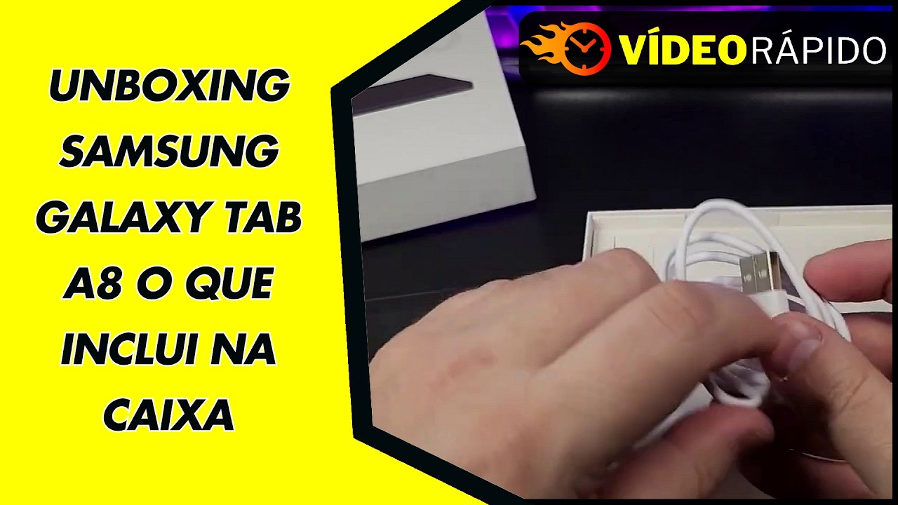 UNBOXING SAMSUNG GALAXY TAB A8 O QUE INCLUI NA CAIXA UNBOXING SAMSUNG GALAXY TAB A8 O QUE INCLUI NA CAIXA
