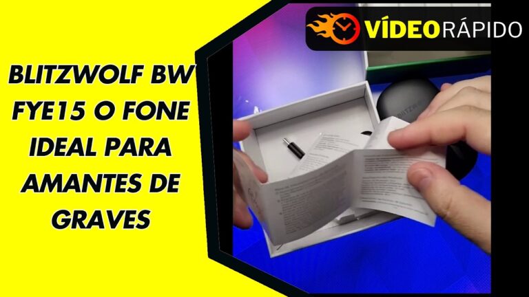 BLITZWOLF BW FYE15 O FONE IDEAL PARA AMANTES DE GRAVES