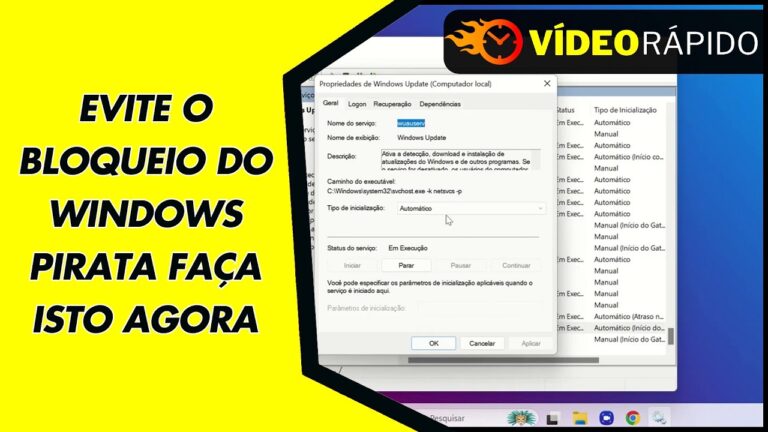 EVITE O BLOQUEIO DO WINDOWS PIRATA FAÇA ISTO AGORA