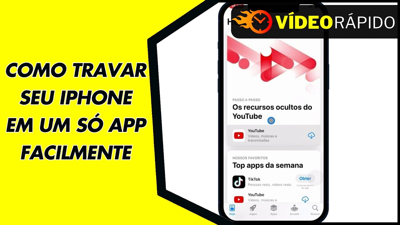 COMO TRAVAR SEU IPHONE EM UM SÓ APP FACILMENTE COMO TRAVAR SEU IPHONE EM UM SÓ APP FACILMENTE