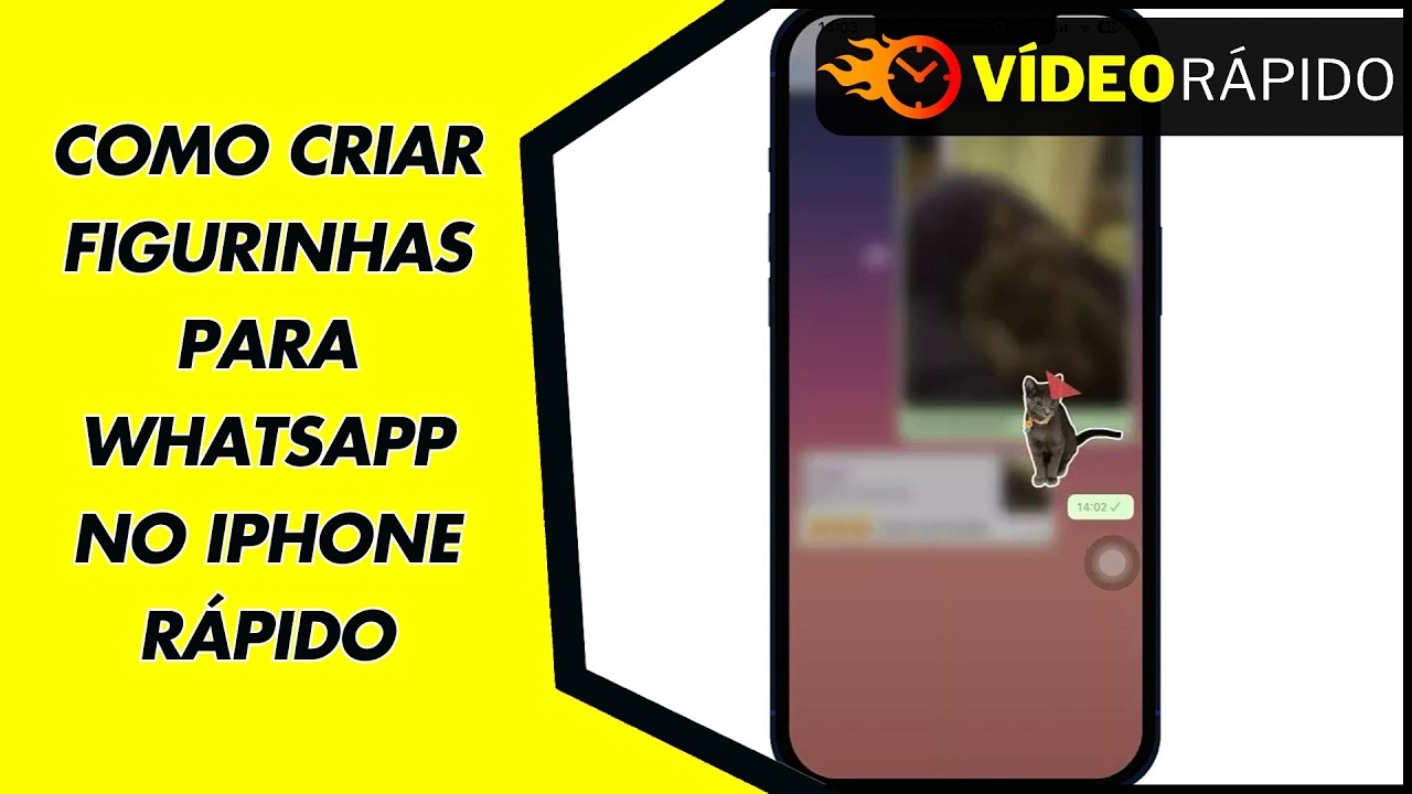 COMO CRIAR FIGURINHAS PARA WHATSAPP NO IPHONE RÁPIDO