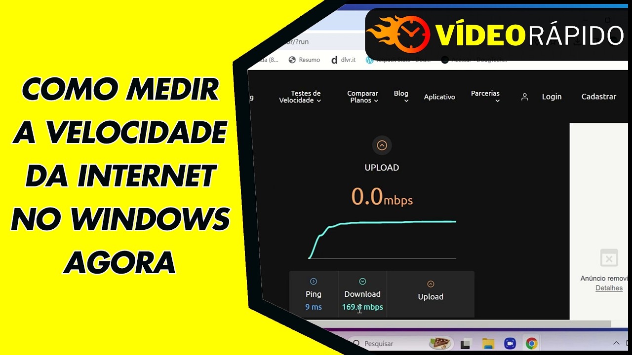 COMO MEDIR A VELOCIDADE DA INTERNET NO WINDOWS AGORA COMO MEDIR A VELOCIDADE DA INTERNET NO WINDOWS AGORA