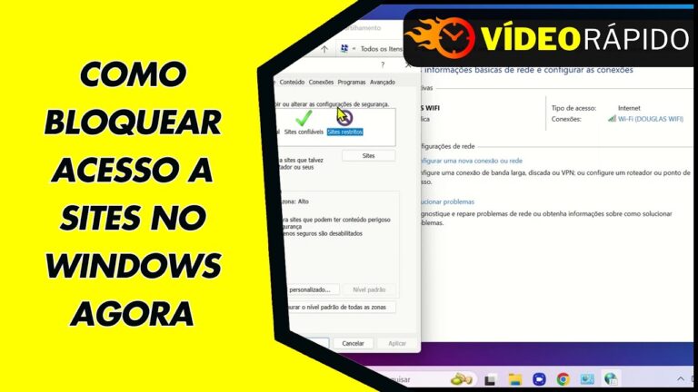 COMO BLOQUEAR ACESSO A SITES NO WINDOWS AGORA