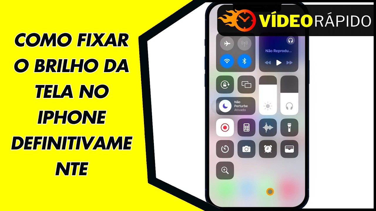 COMO FIXAR O BRILHO DA TELA NO IPHONE DEFINITIVAMENTE