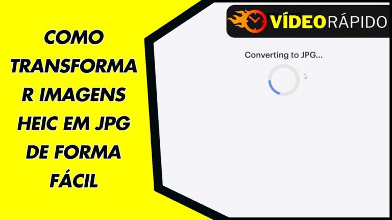 COMO TRANSFORMAR IMAGENS HEIC EM JPG DE FORMA FÁCIL