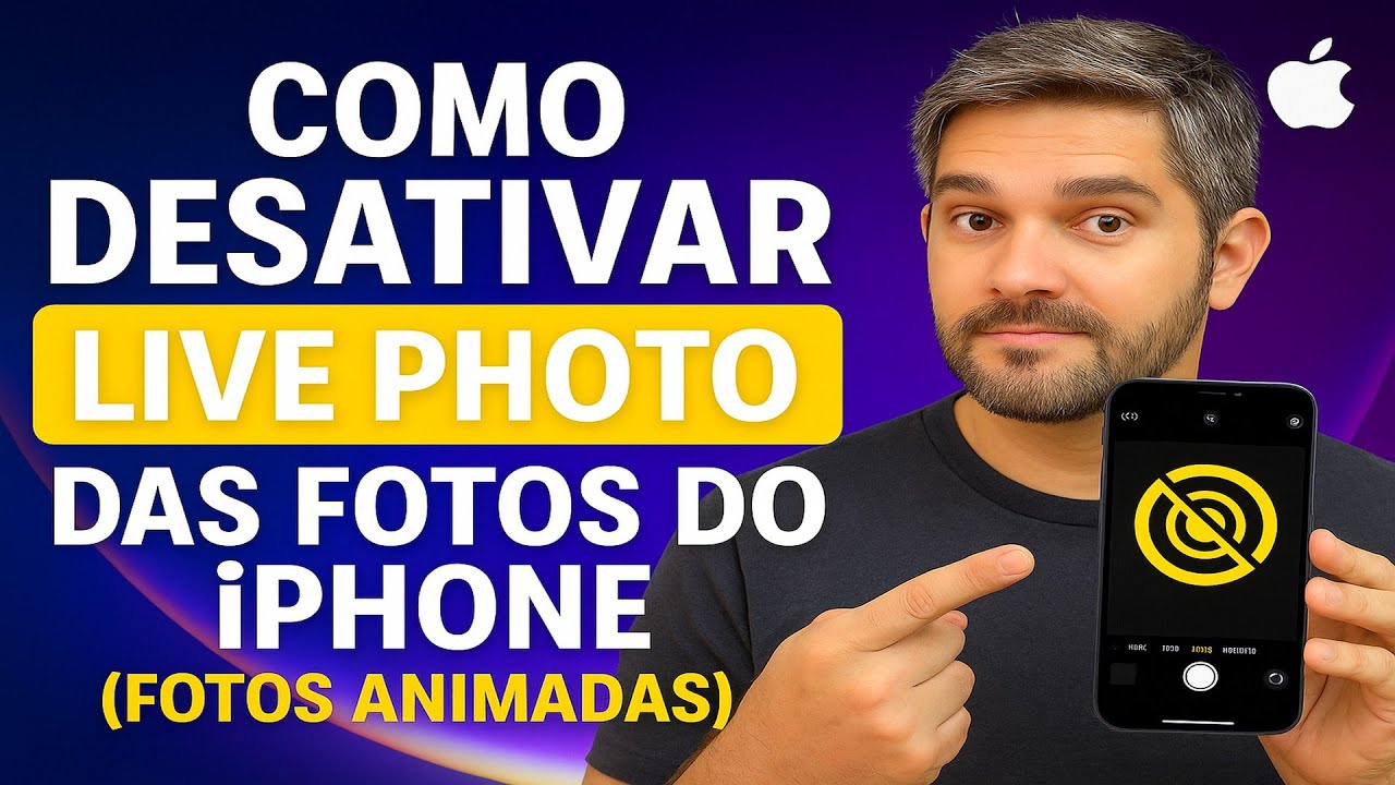 Como DESATIVAR o LIVE PHOTO nas FOTOS do IPHONE Como DESATIVAR o LIVE PHOTO nas FOTOS do IPHONE