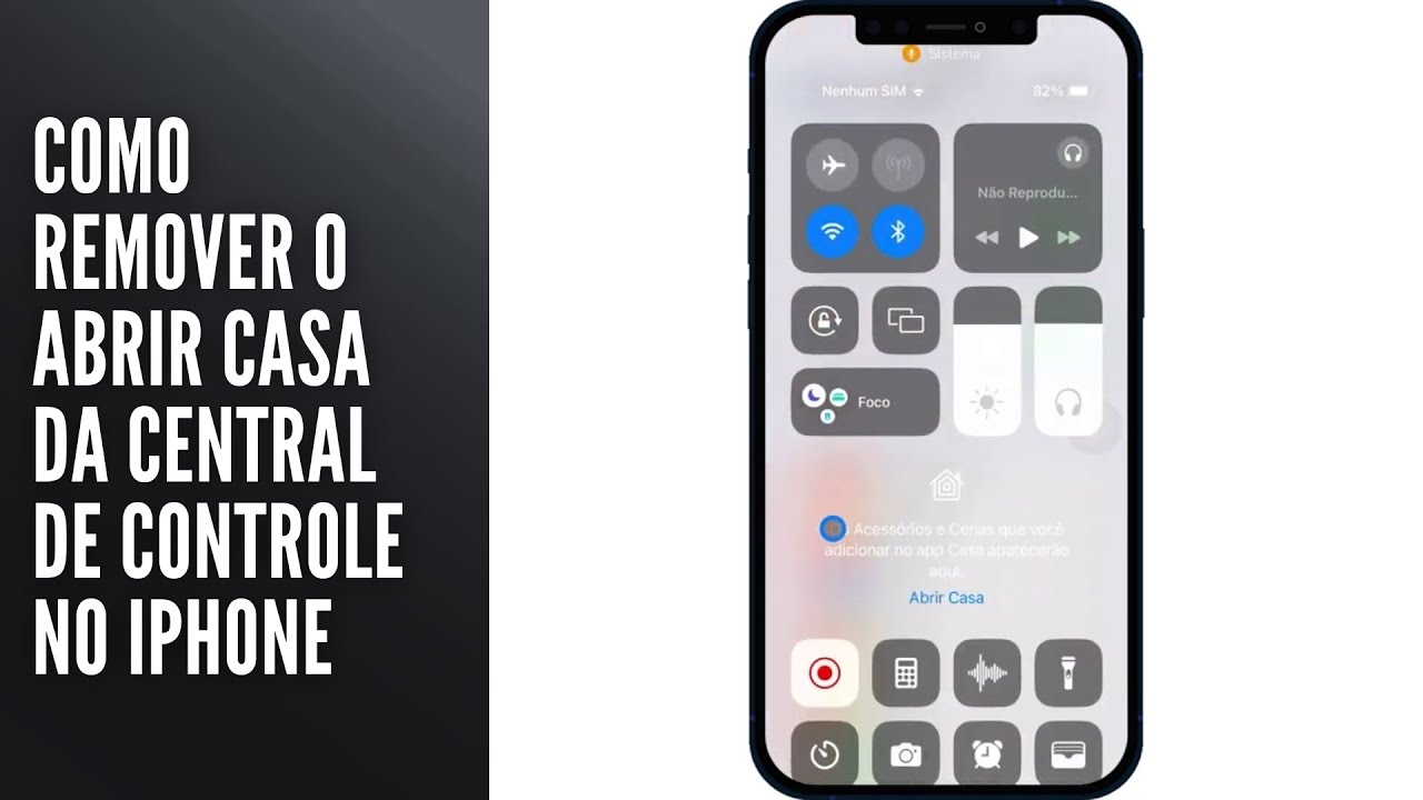 Como Remover o “Abrir Casa” da Central de Controle no iPhone