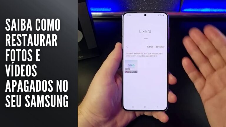 Saiba como restaurar fotos e vídeos apagados no seu Samsung