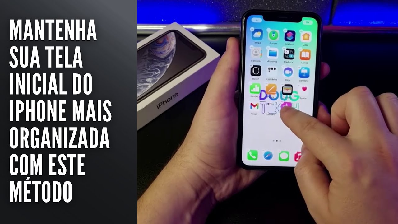 Mantenha sua tela inicial do iPhone mais organizada com este método