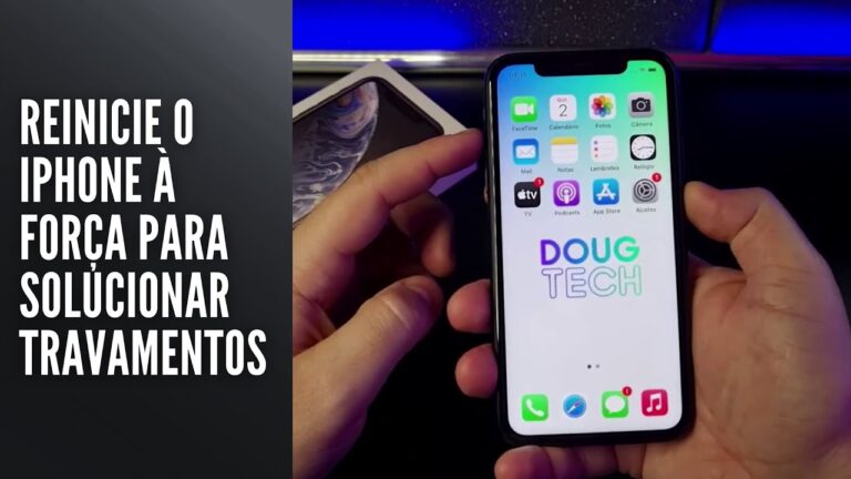 Reinicie o iPhone à força para solucionar travamentos