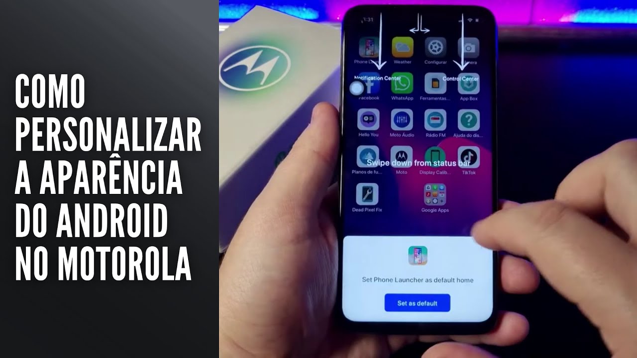 Como Personalizar a Aparência do Android no Motorola