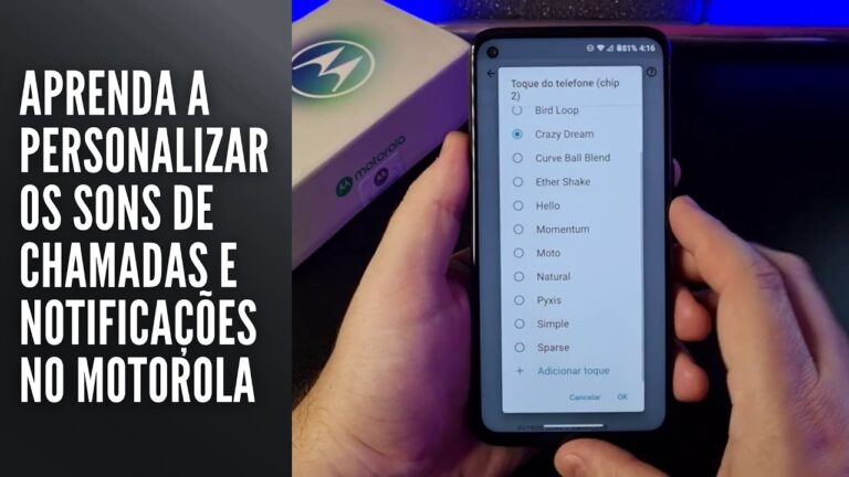 Aprenda a personalizar os sons de chamadas e notificações no Motorola