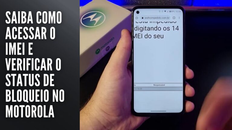 Saiba como acessar o IMEI e verificar o status de bloqueio no Motorola