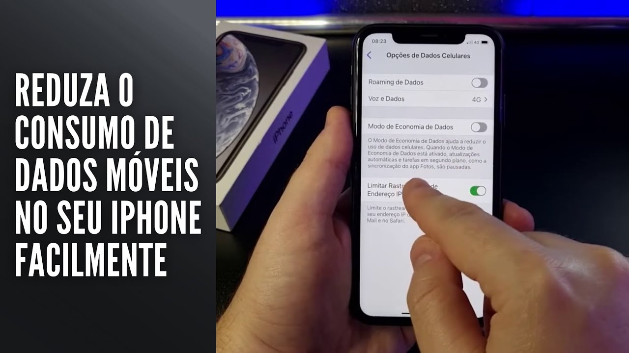 Reduza o consumo de dados móveis no seu iPhone facilmente