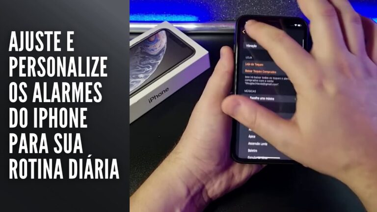 Ajuste e personalize os alarmes do iPhone
