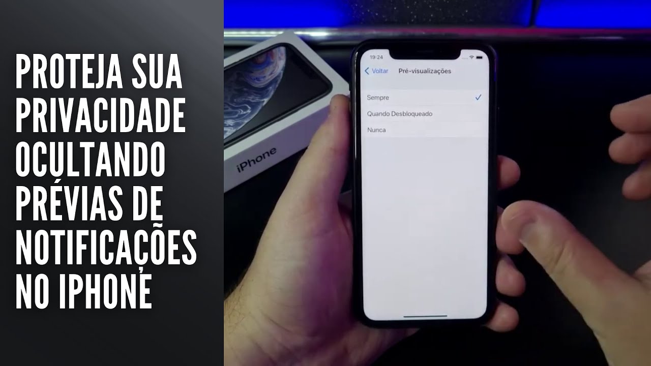 Proteja sua privacidade ocultando prévias de notificações no iPhone