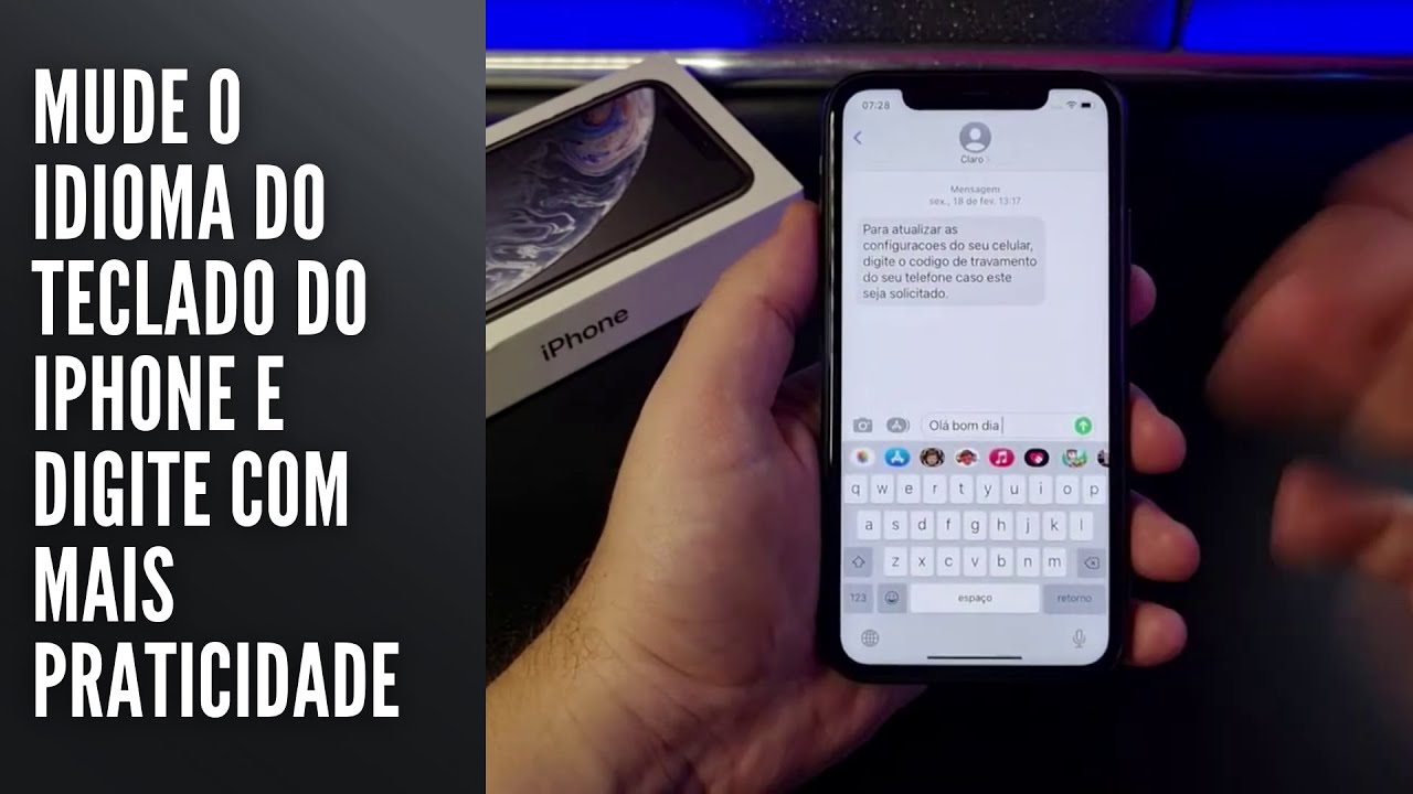 Mude o idioma do teclado do iPhone de forma fácil