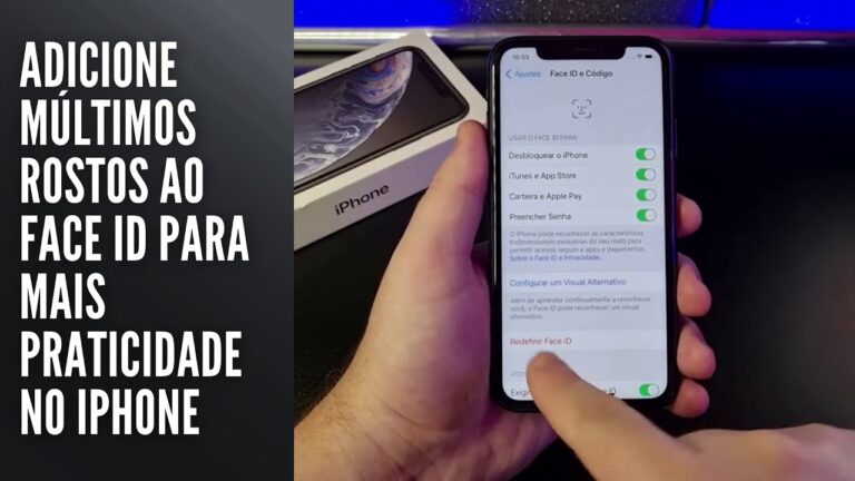 Adicione mais rostos ao Face ID no iPhone