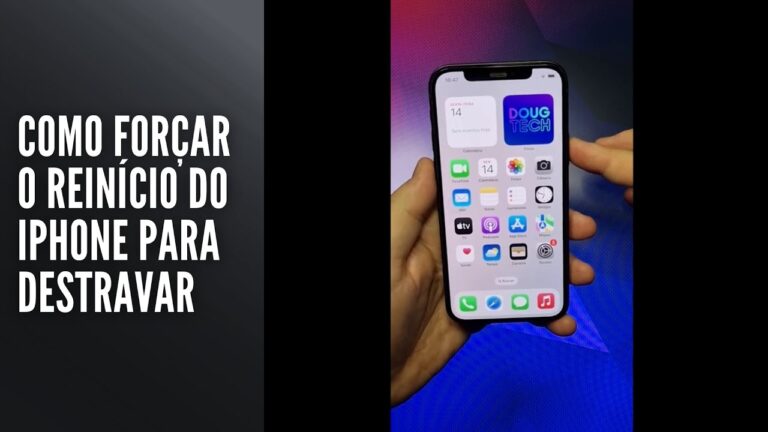 Como Forçar o Reinício do iPhone para Destravar