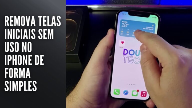 Remova Telas Iniciais Sem Uso no iPhone de Forma Simples