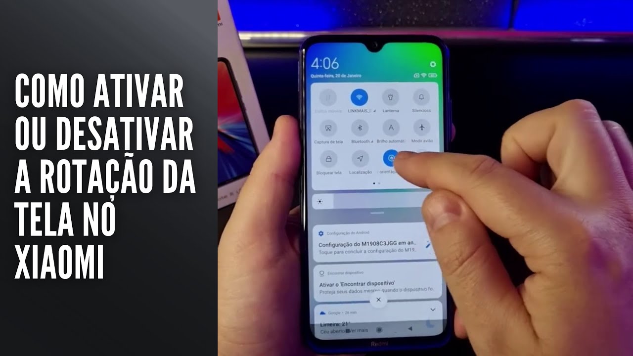 Como Ativar ou Desativar a Rotação da Tela no Xiaomi Como Ativar ou Desativar a Rotação da Tela no Xiaomi