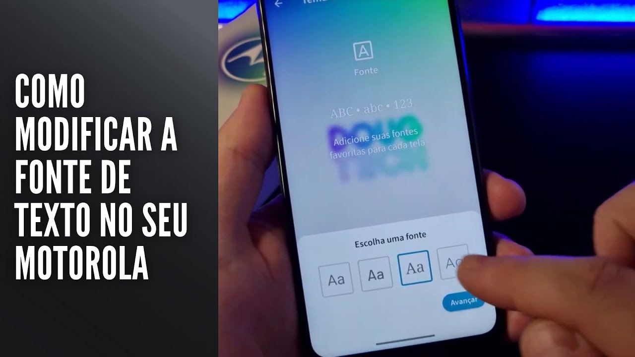 Como Modificar as LETRAS (Fonte) no Seu Motorola