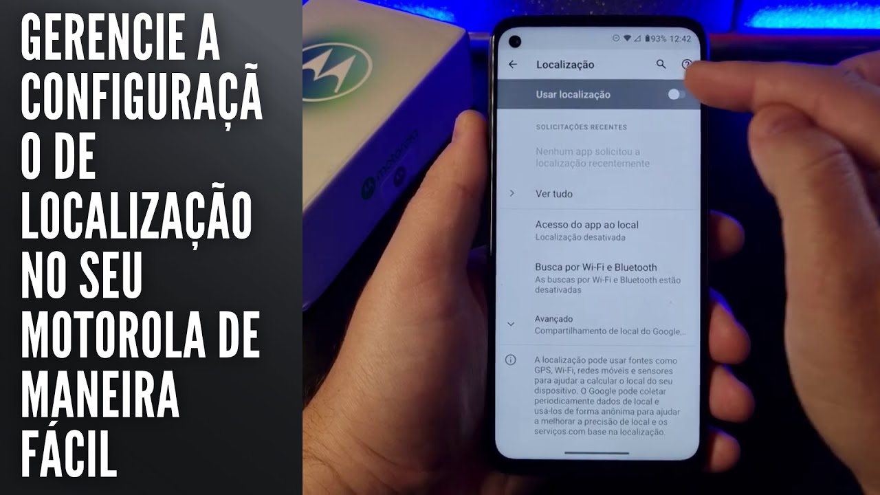 Gerencie a configuração de localização no seu Motorola de maneira fácil