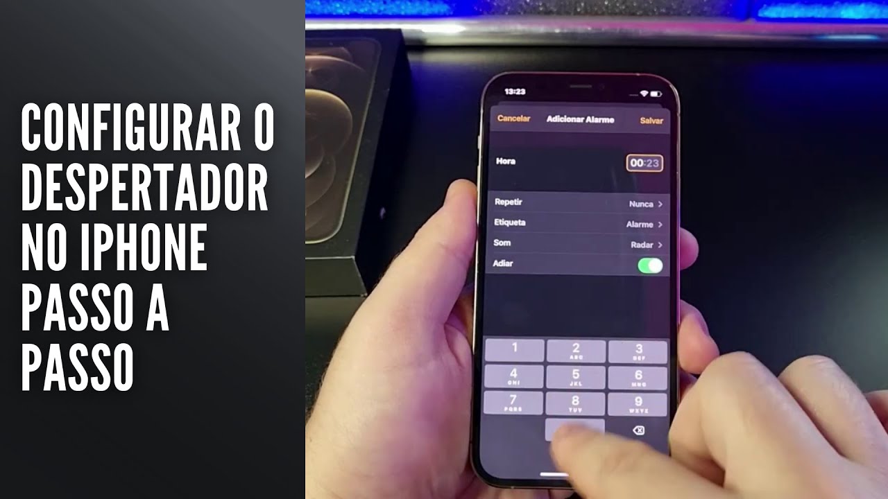 Configurar o Despertador no iPhone Passo a Passo