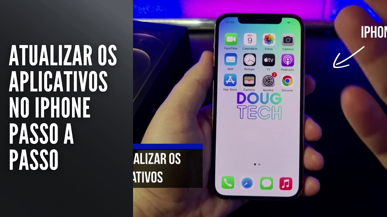 Atualizar os Aplicativos no iPhone Passo a Passo