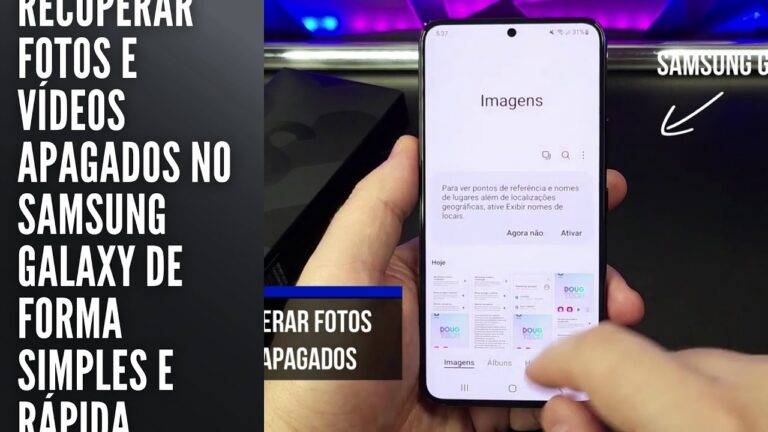 Recuperar fotos e vídeos apagados no Samsung Galaxy de forma simples e rápida
