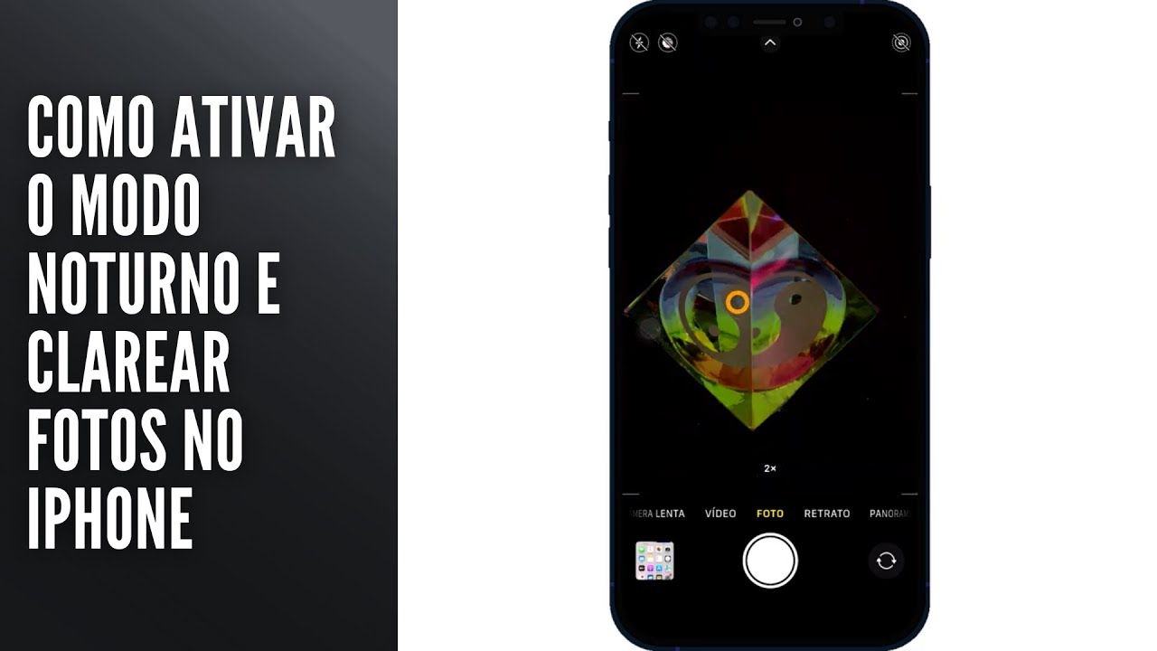 Como Ativar o MODO NOTURNO e CLAREAR FOTOS no iPhone