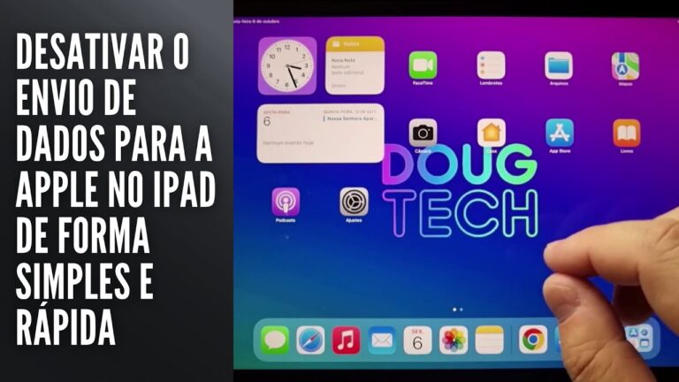 Desativar o envio de dados para a Apple no iPad de forma simples e rápida