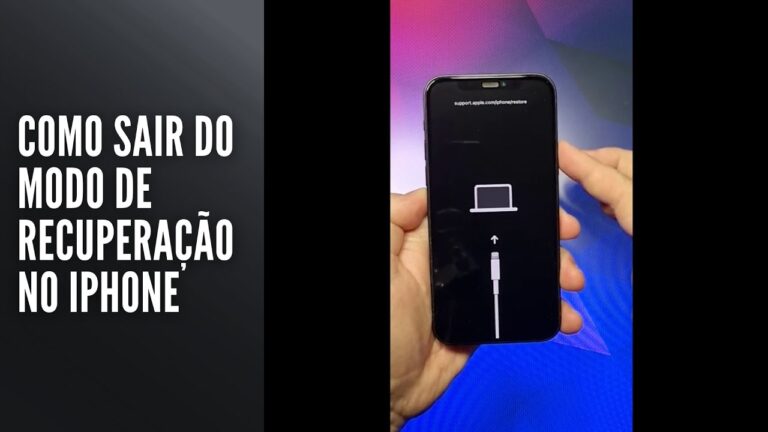 Como SAIR do MODO de RECUPERAÇÃO no iPhone