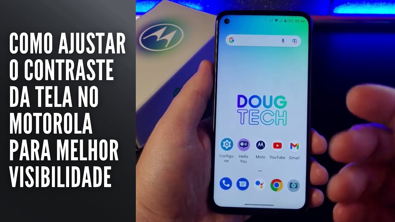 Como Ajustar o Contraste da Tela no Motorola para Melhor Visibilidade
