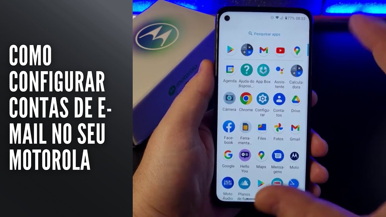 Como Configurar Contas de E mail no Seu Motorola Como Configurar Contas de E mail no Seu Motorola