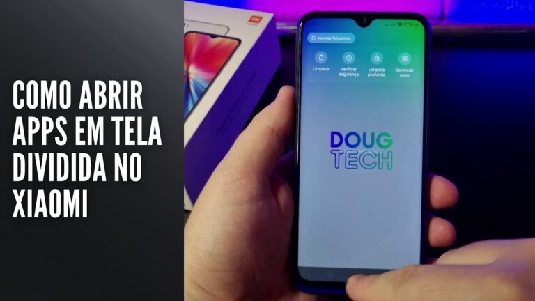 Como abrir apps em tela dividida no Xiaomi