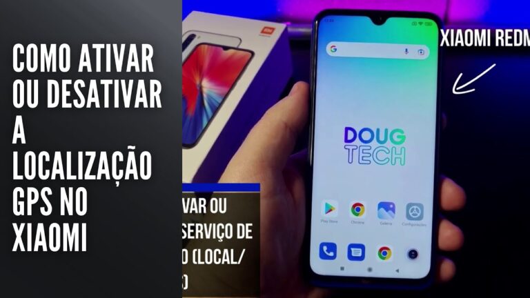 Como ativar ou desativar a localização GPS no Xiaomi