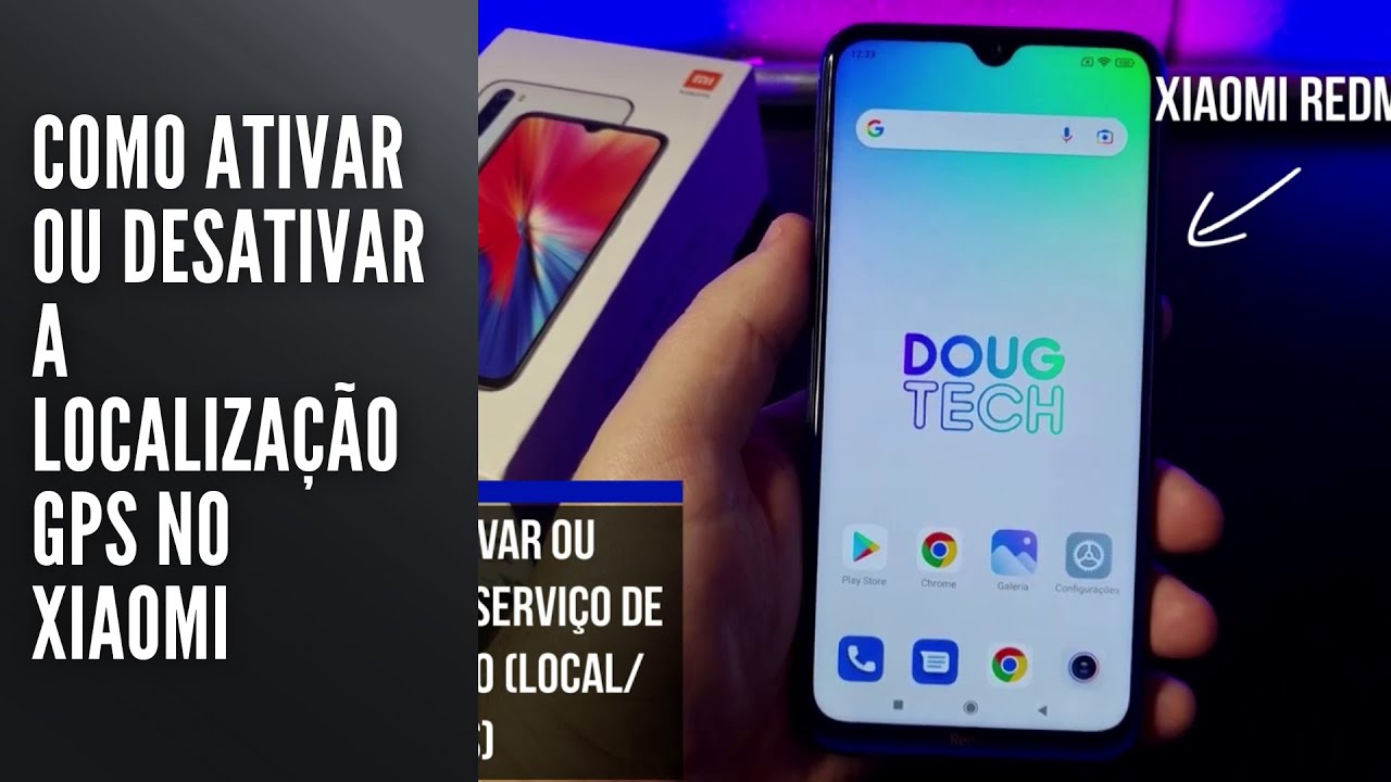 Como ativar ou desativar a localização GPS no Xiaomi Como ativar ou desativar a localização GPS no Xiaomi