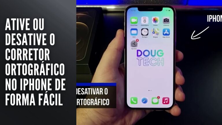 Ative ou Desative o Corretor Ortográfico no iPhone de Forma Fácil