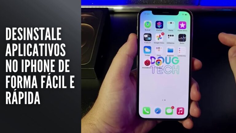 Desinstale Aplicativos no iPhone de Forma Fácil e Rápida